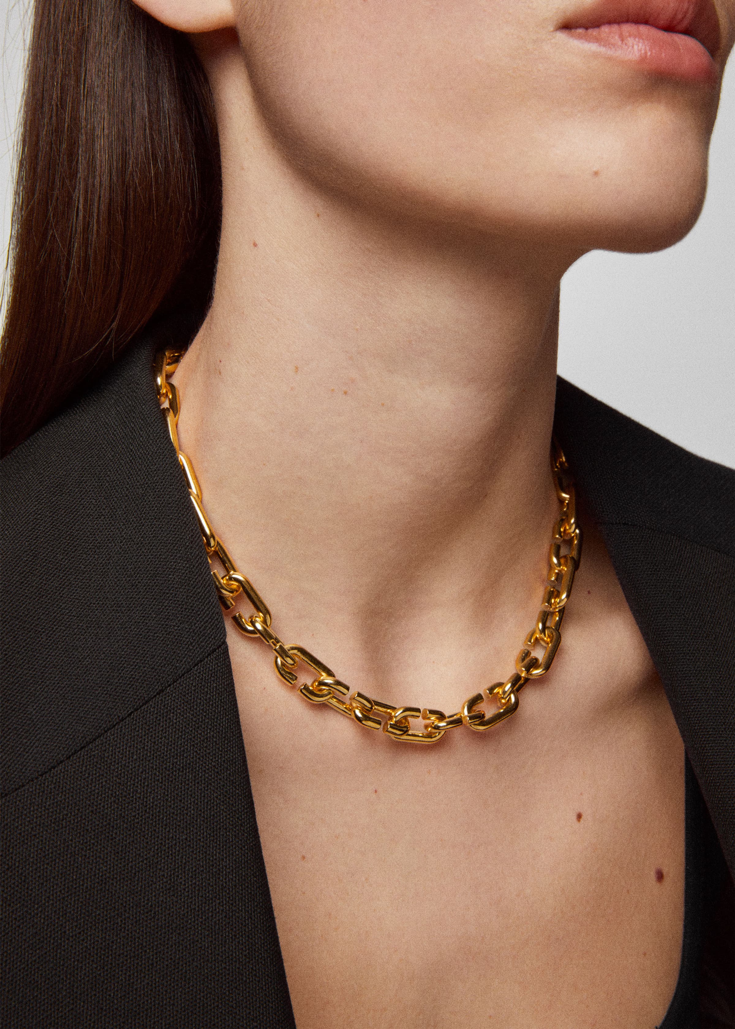 C necklace thick
