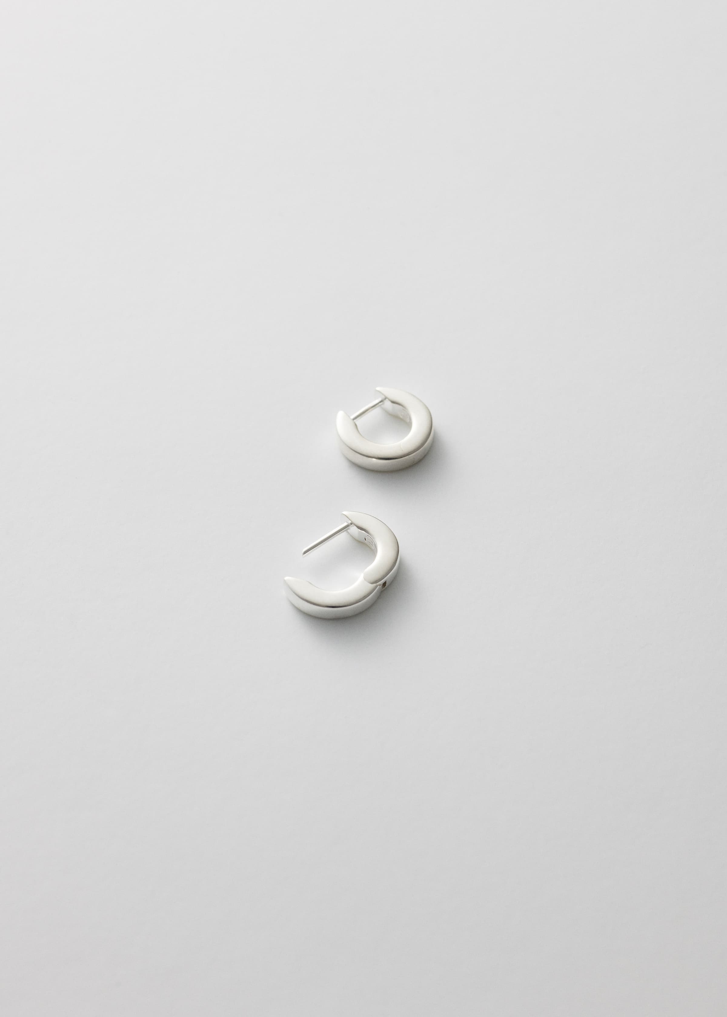Square earrings extra small