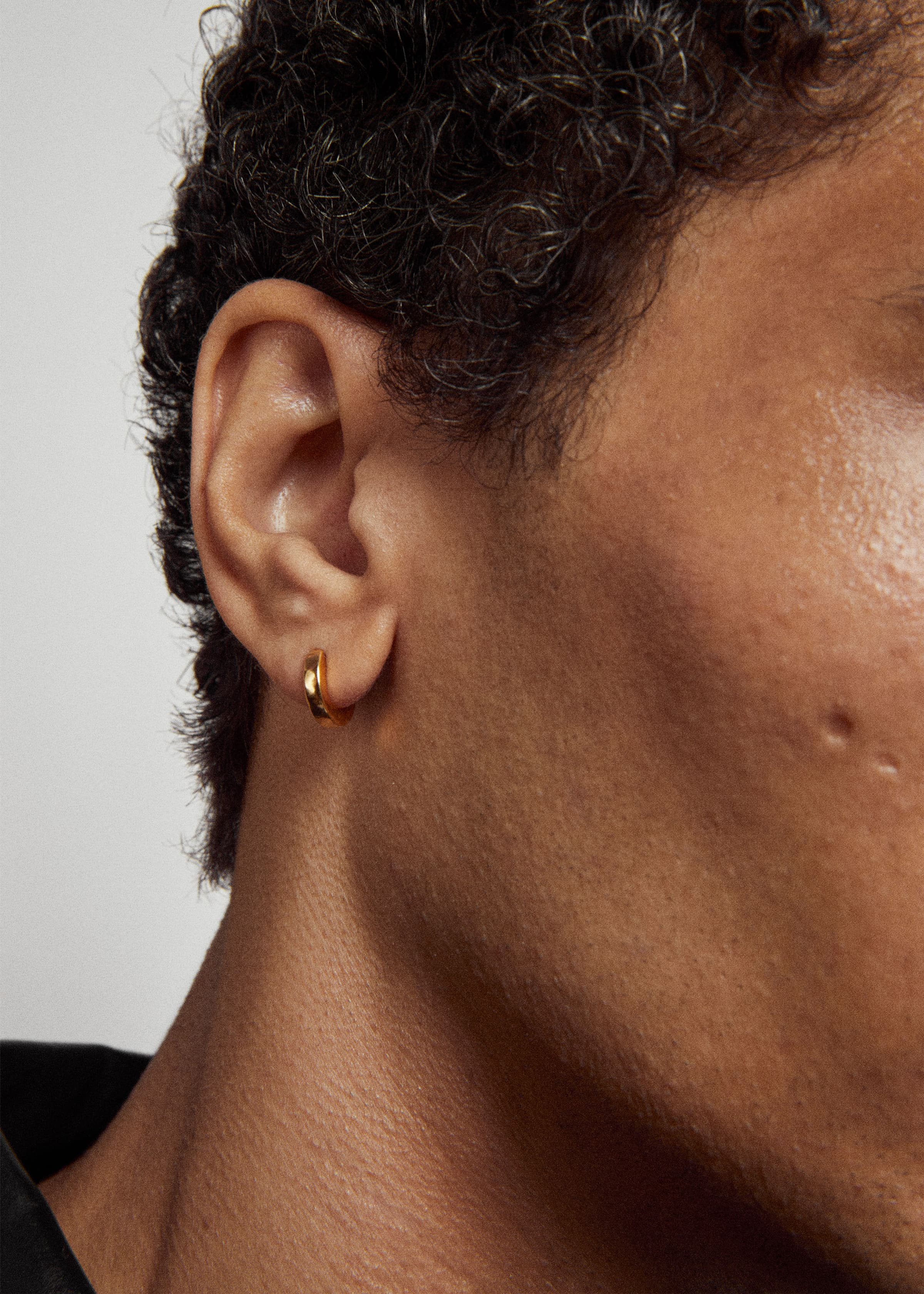 Square earrings extra small