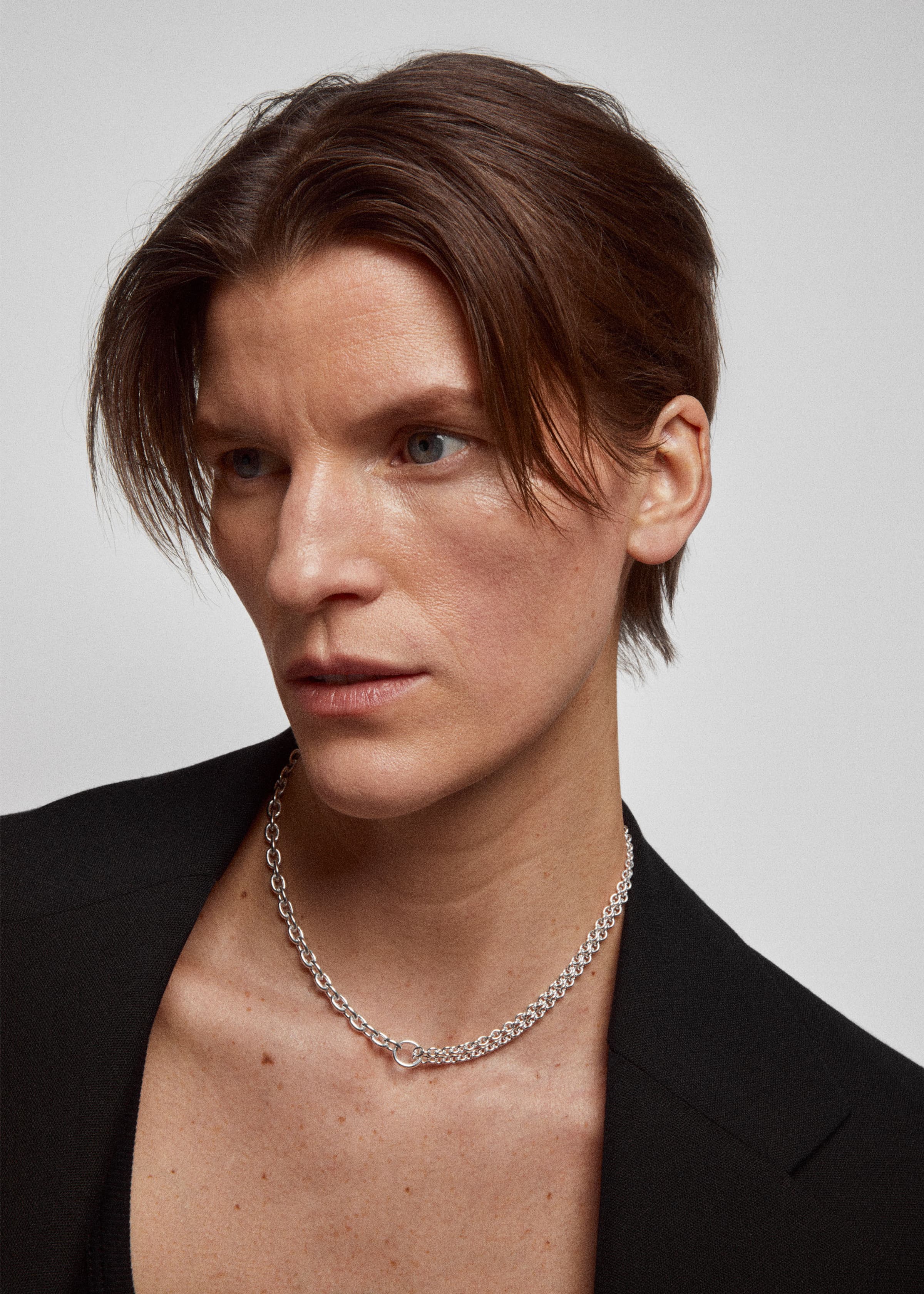 Double necklace thin