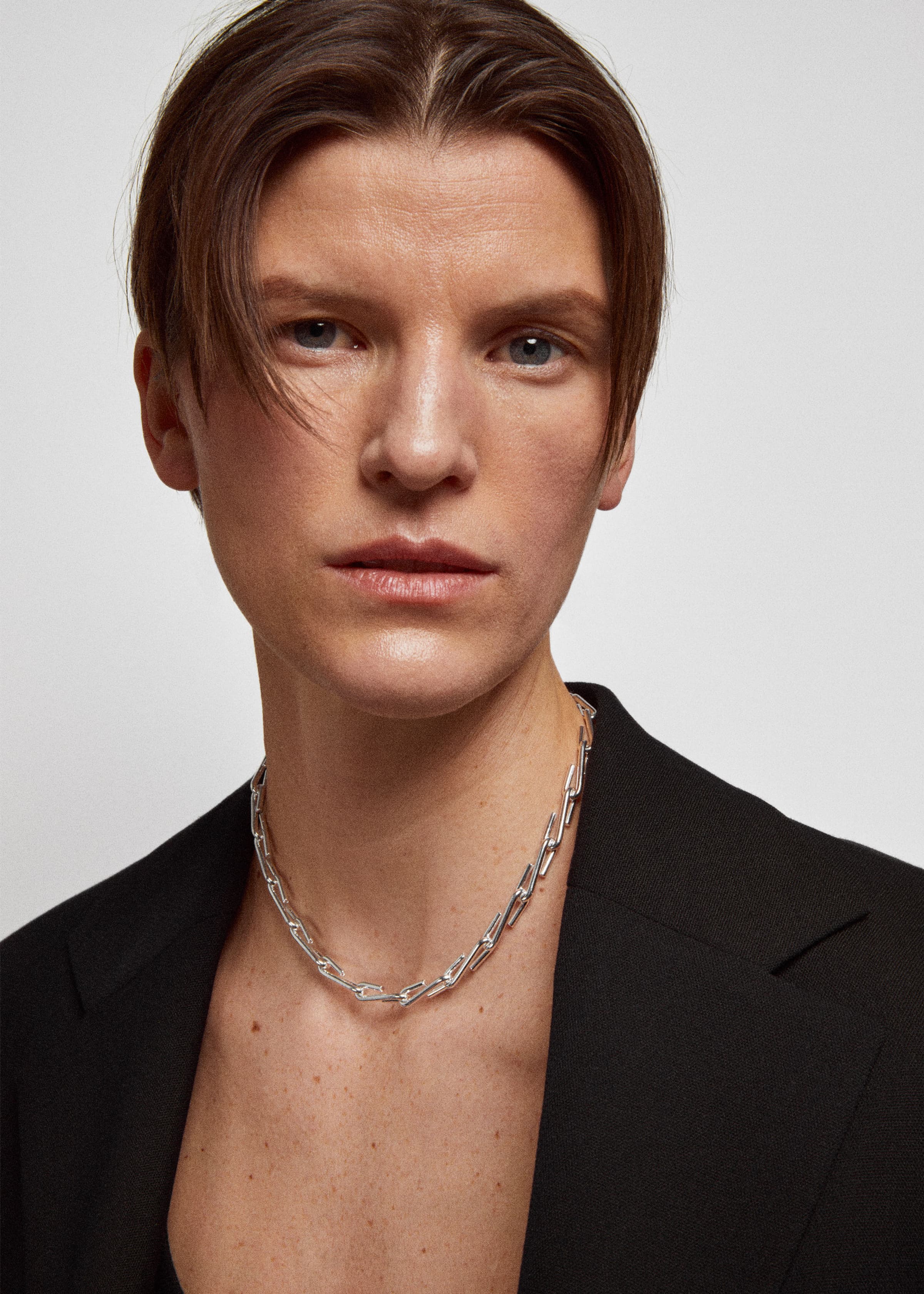 Twist necklace thin