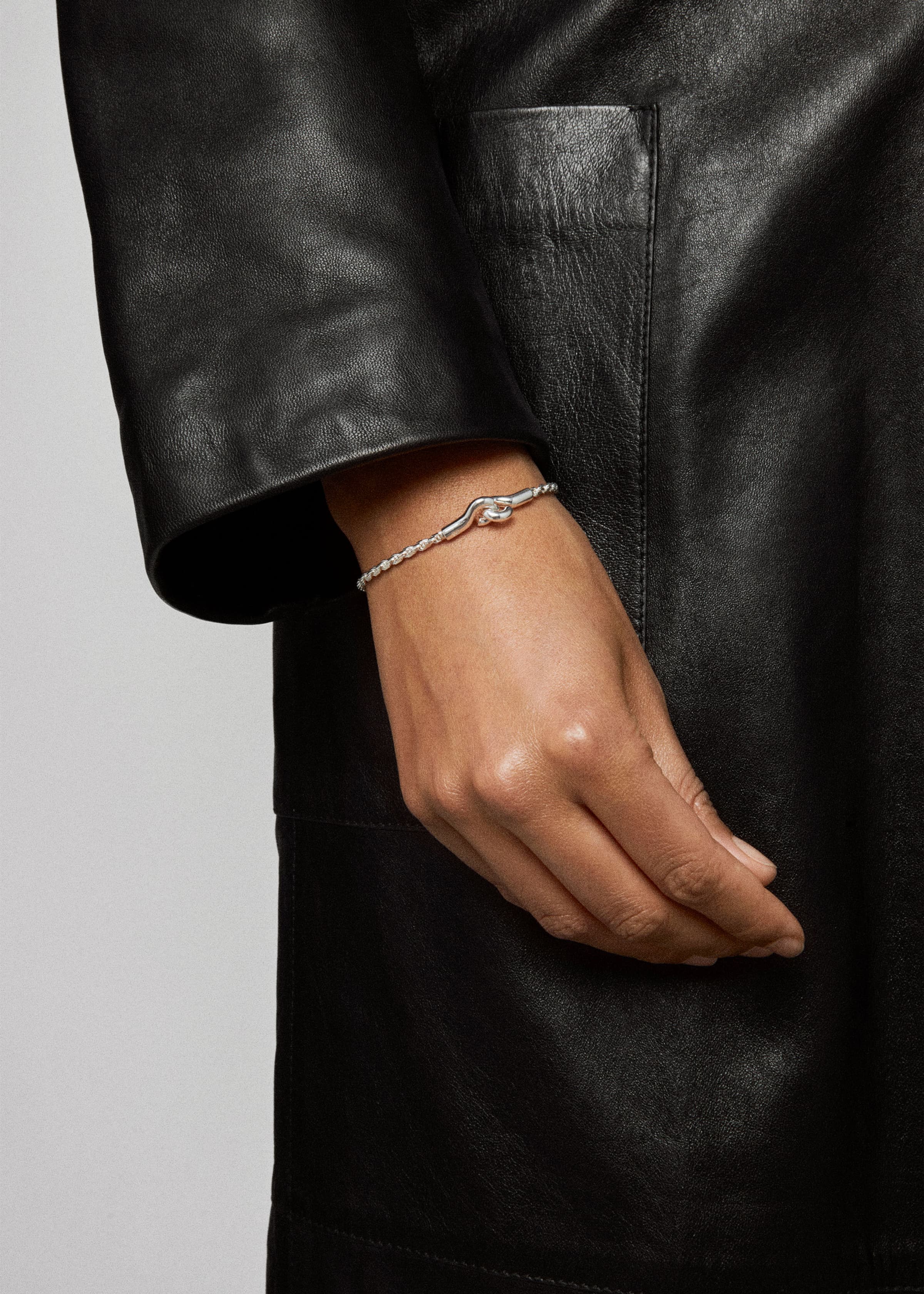 Rope bracelet thick single