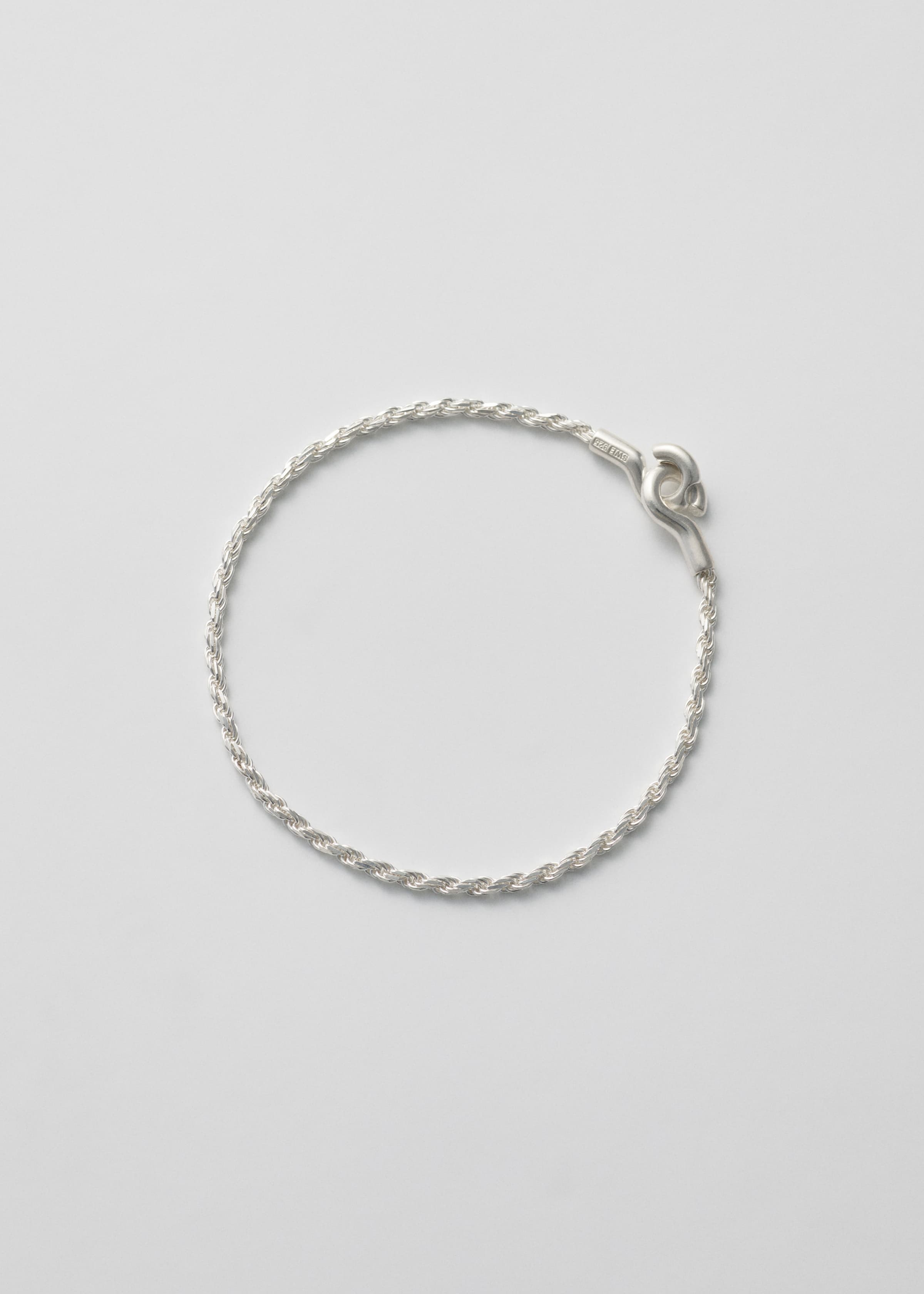 Rope bracelet thin single