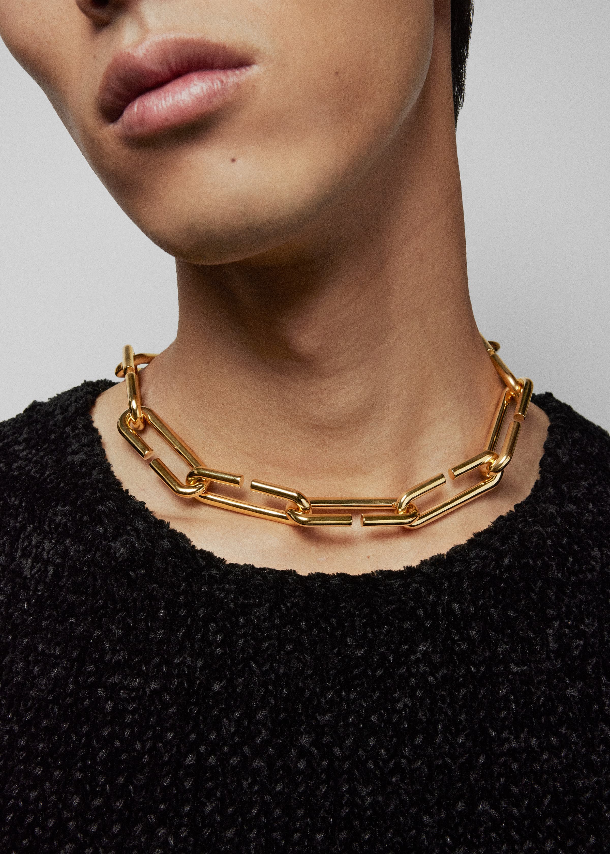 C necklace extra thick