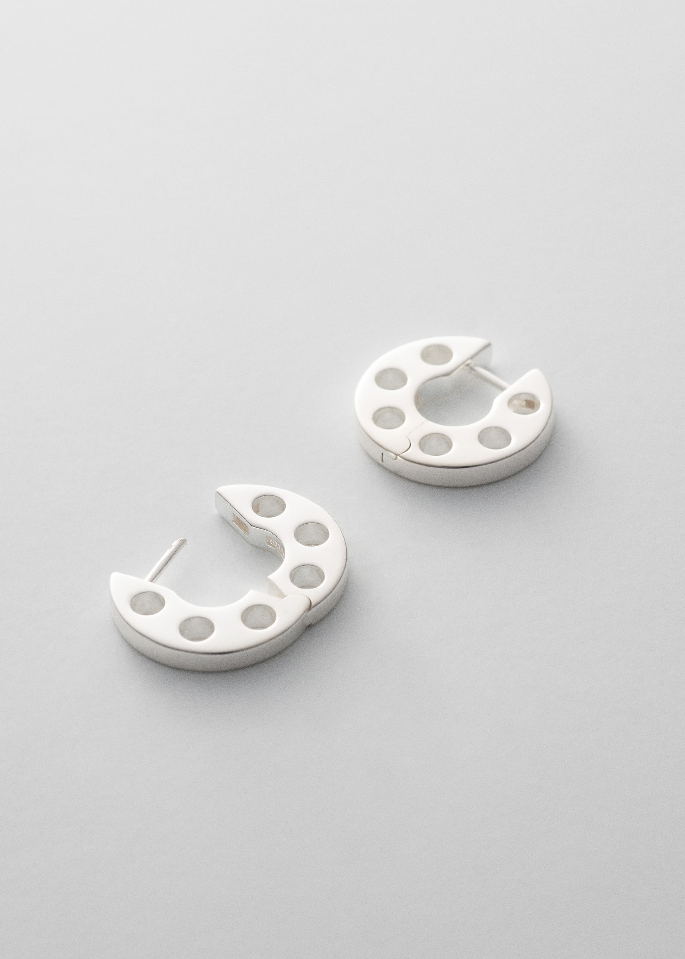 Dial earrings