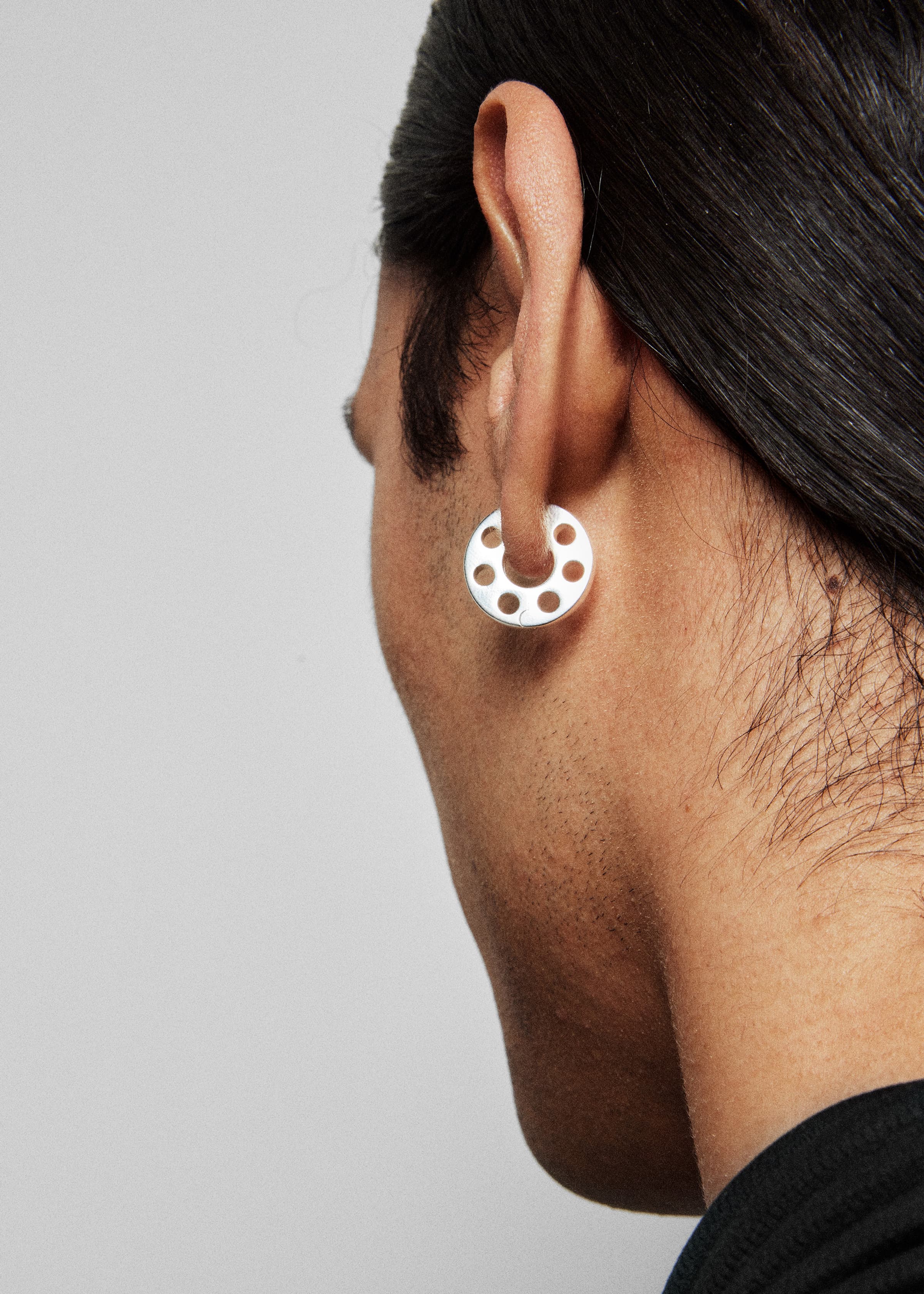 Dial earrings