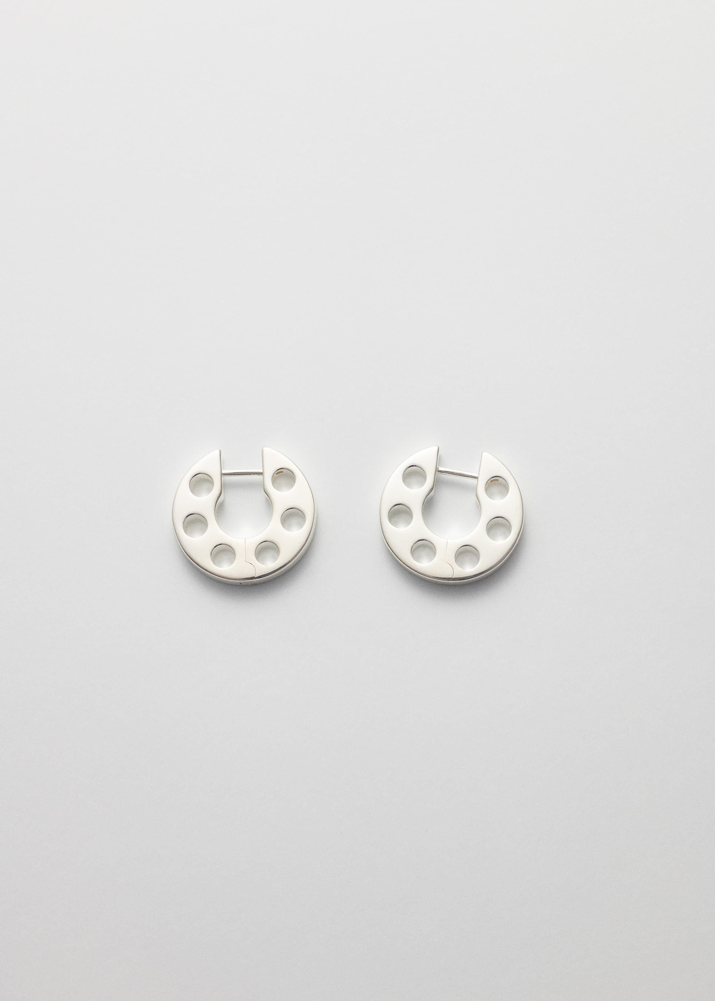 Dial earrings
