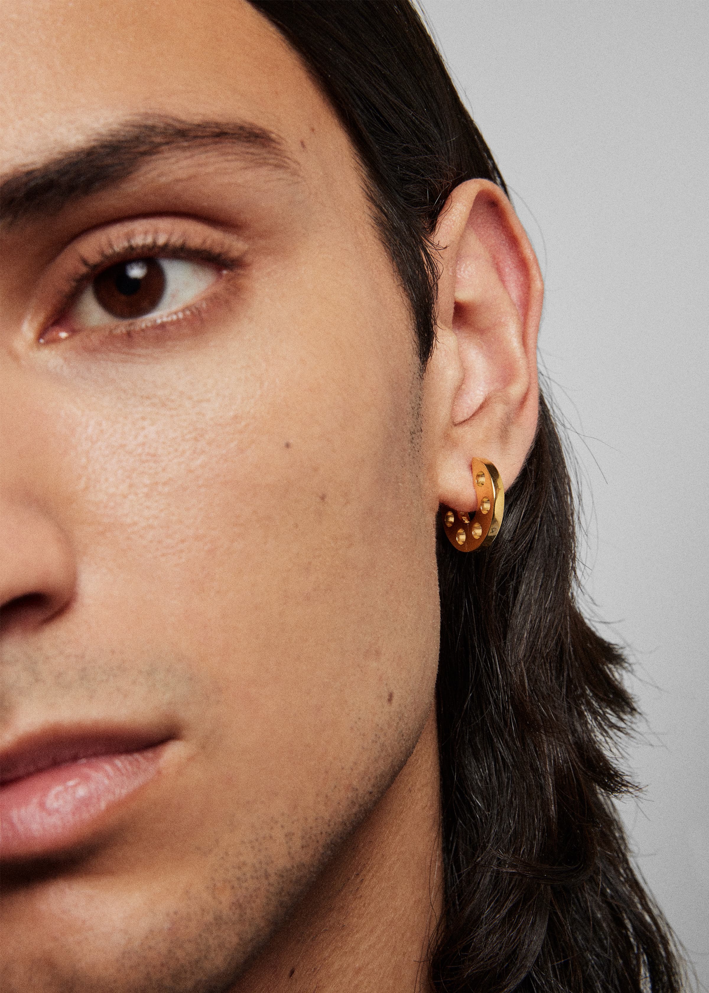 Dial earrings