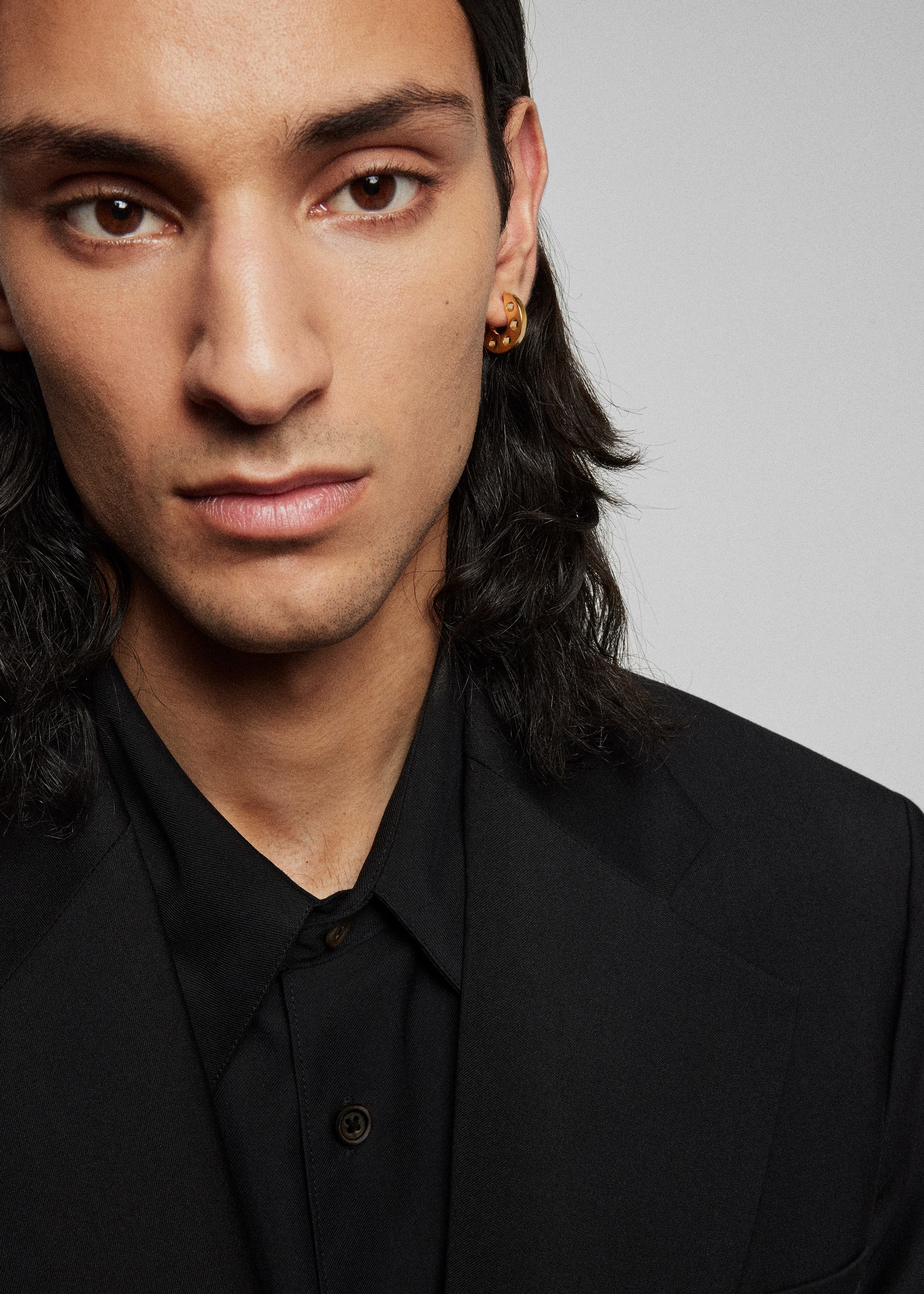 Dial earrings