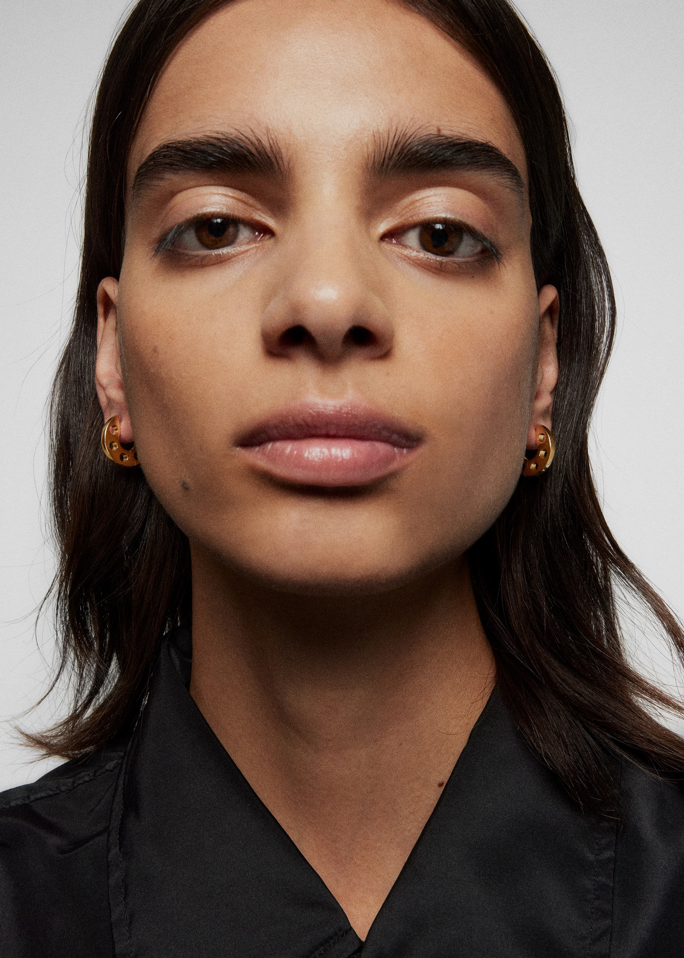 Dial earrings