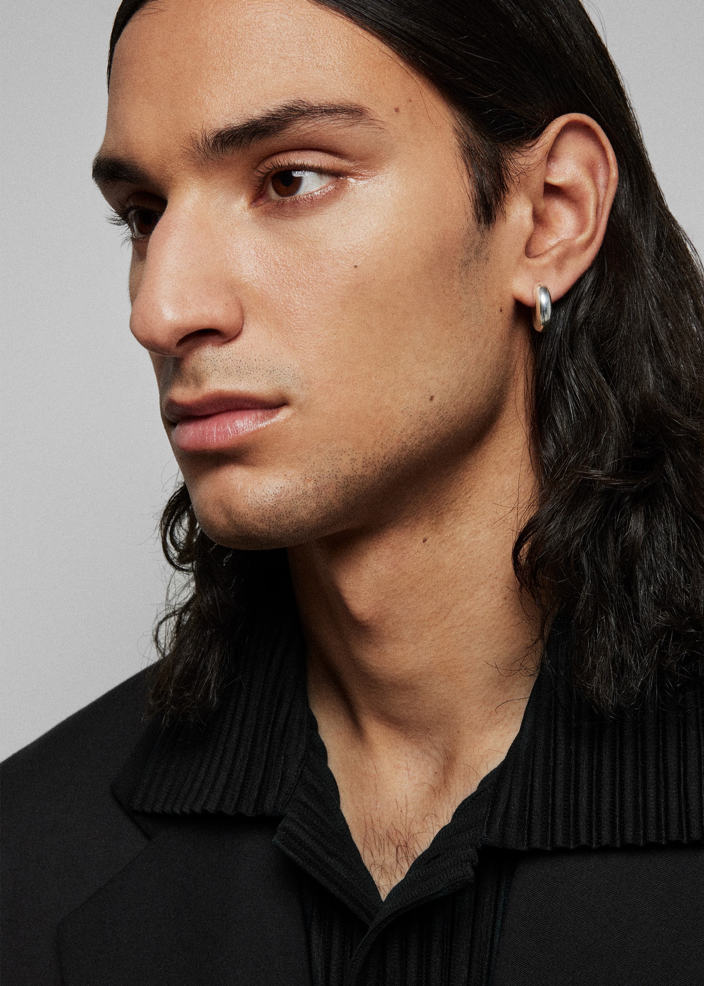 Disc earrings