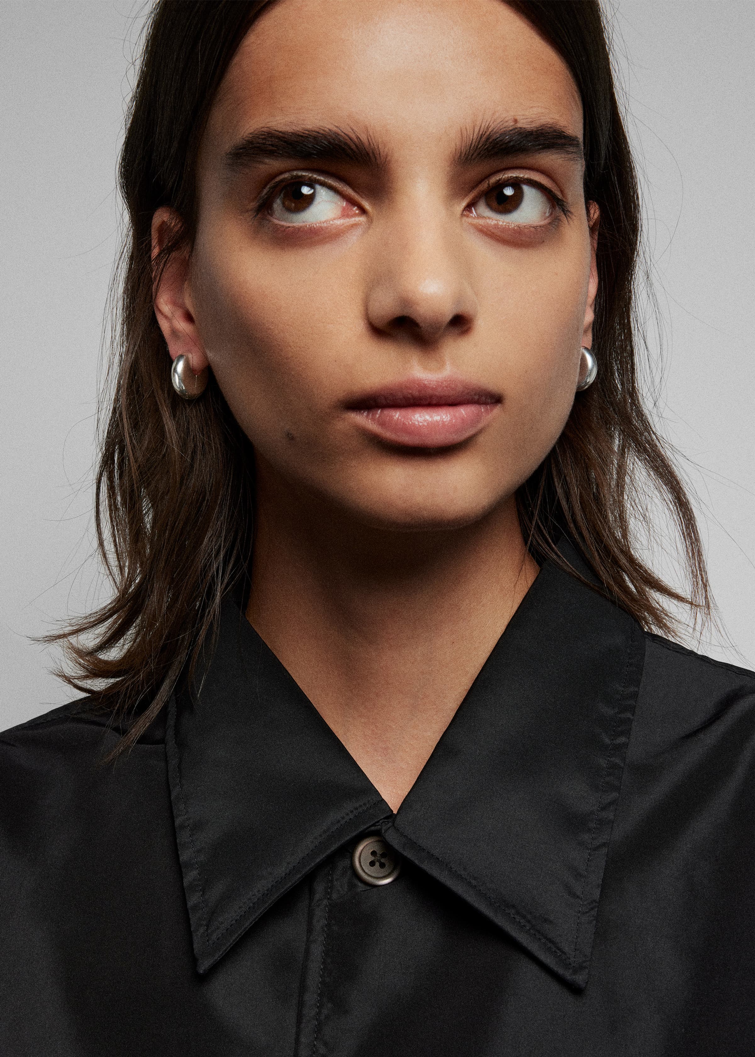 Disc earrings